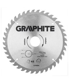 Диск отрезной GRAPHITE 190x30 мм, карбид кремния, 40 зубьев, фото  | SNABZHENIE.com.ua