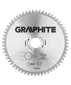 Диск отрезной GRAPHITE 200x30 мм, карбид кремния, 60 зубьев, фото  | SNABZHENIE.com.ua
