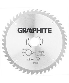Диск пильный GRAPHITE 216x30 мм, карбид кремния, 48 зубьев, фото  | SNABZHENIE.com.ua