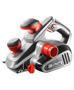 Електричний рубанок 850 Вт, глибина строгання 0-3 мм GRAPHITE 59G678, фото  | SNABZHENIE.com.ua