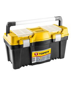 Ящик для инструмента TOPEX 25 см с алюминиевой ручкой, фото  | SNABZHENIE.com.ua