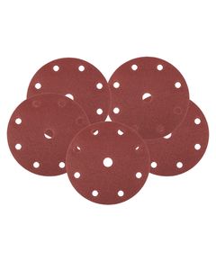 Шлифовальные круги 150 мм, P60, 5 шт, 9 отверстий для 04-721, 08-991, фото  | SNABZHENIE.com.ua