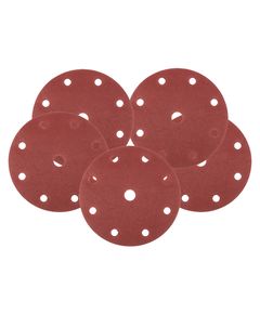 Шлифовальные круги 150 мм, P180, 5 шт, 9 отверстий для 04-721, 08-995, фото  | SNABZHENIE.com.ua