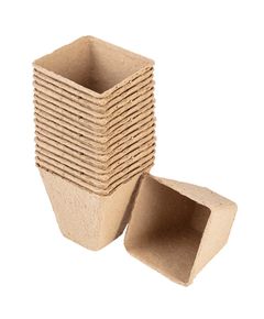 Торфяные стручки 8x8x7,8 см, 18 штук, фото  | SNABZHENIE.com.ua
