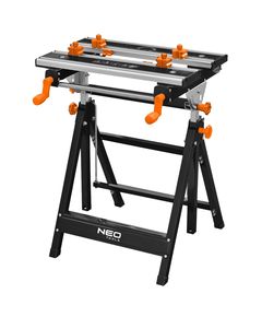 Регульований верстак, алюміній 60 x 58 x 77-107 см NEO, фото  | SNABZHENIE.com.ua