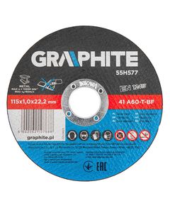 Отрезные круги по металлу 115x1,0x22,2 мм, 10 шт., 41 A60-T-BF, фото  | SNABZHENIE.com.ua