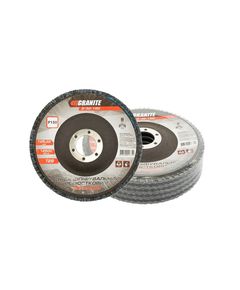 Шлифовальный диск лепестковый GRANITE ZIRCONIA Т29 125x22 мм, 150 зерно, 5 шт., фото  | SNABZHENIE.com.ua