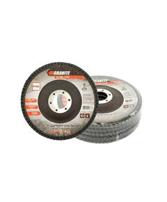 Диск шлифовальный конусный GRANITE ZIRCONIA Т29 125х22 мм, 5 шт, зерно 100, фото  | SNABZHENIE.com.ua