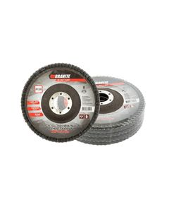Шлифовальный диск конусный GRANITE ZIRCONIA Т29 125х22 мм, 5 шт, зерно 120, фото  | SNABZHENIE.com.ua