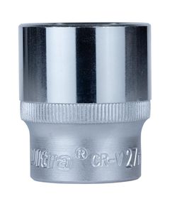 Насадка шестигранна 1/2 27мм CrV ULTRA коротка, фото  | SNABZHENIE.com.ua