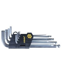 Ключи шестигранные 9шт 1.5-10мм CrV короткие шар SIGMA, фото  | SNABZHENIE.com.ua