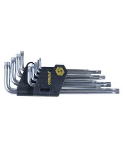 Ключі TORX 9 шт T10-T50 мм CrV (довгі з отвором) SIGMA, фото  | SNABZHENIE.com.ua