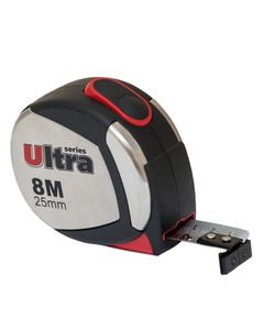 Рулетка магнітна ULTRA 8м 25мм з нейлоновим покриттям, фото  | SNABZHENIE.com.ua