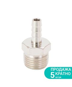 Штуцер для шланга 8мм, зовнішнє різьблення MT 1/2 SIGMA (7023331), фото  | SNABZHENIE.com.ua
