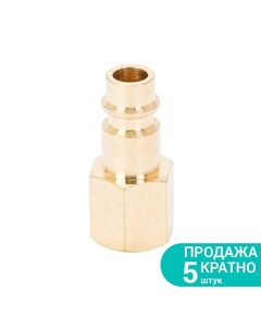 Штуцер FT 1/4 с внутренней резьбой (латунь) SIGMA 7022541, фото  | SNABZHENIE.com.ua