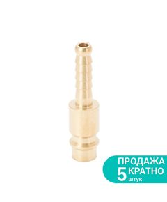 Штуцер удлиненный 6мм для шланга (латунь) SIGMA 7022611, фото  | SNABZHENIE.com.ua