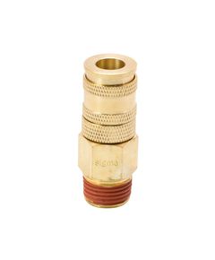Быстросъемное соединение MT 1/2 SIGMA с фиксатором, латунь, фото  | SNABZHENIE.com.ua