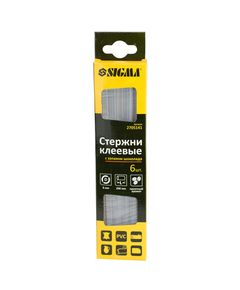 Клеевые стержни Ø8×200мм 6шт (шоколадный аромат) SIGMA, фото  | SNABZHENIE.com.ua