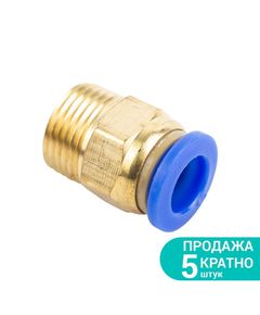 Цанговый штуцер прямой Ø10мм МТ 3/8 SIGMA (7026941), фото  | SNABZHENIE.com.ua