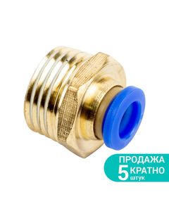 Штуцер цанговый прямой Ø8мм МТ 1/2 SIGMA, фото  | SNABZHENIE.com.ua