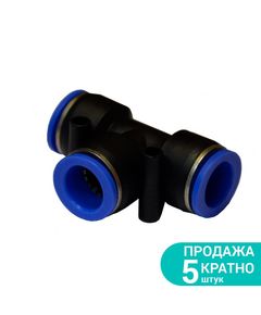 Цангове Т-образне з'єднання Ø10×6мм SIGMA, фото  | SNABZHENIE.com.ua