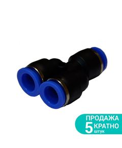 Цанговое соединение Y-образное Ø12×10мм SIGMA, фото  | SNABZHENIE.com.ua