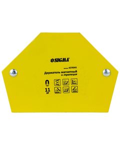 Магнит для сварки трапеция 11кг 78*32*47мм SIGMA (30-90°), фото  | SNABZHENIE.com.ua