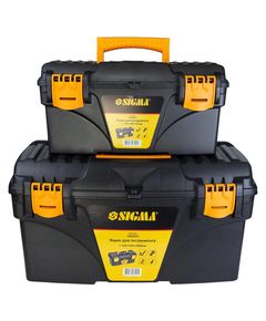 Набор ящиков для инструмента 2в1 SIGMA 410x209x195 и 535x291x280 мм, фото  | SNABZHENIE.com.ua