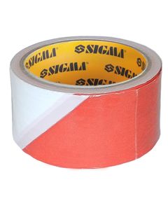 Сигнальная лента 50мм×100м SIGMA, фото  | SNABZHENIE.com.ua