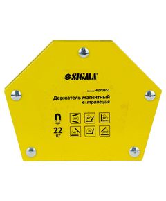 Магнит для сварки трапеция 22кг 90*54*54*43мм SIGMA, фото  | SNABZHENIE.com.ua