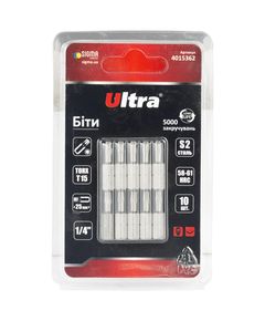 Биты TORX 15x25мм, 10шт S2 в блистере ULTRA, фото  | SNABZHENIE.com.ua