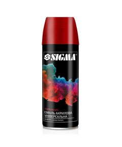 Емаль акрилова аерозольна 400мл RAL 3005 темно-вишневий SIGMA, фото  | SNABZHENIE.com.ua