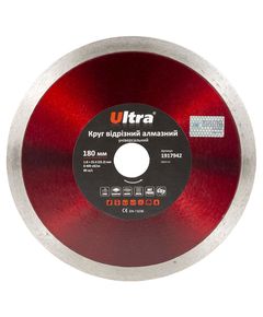 Круг отрезной алмазный универсальный 180x25.4мм Ultra, фото  | SNABZHENIE.com.ua