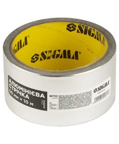 Алюминиевая лента 50мм×10м SIGMA, фото  | SNABZHENIE.com.ua