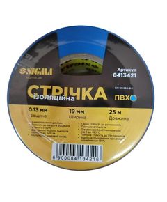 Ізоляційна стрічка ПВХ синя 0.13мм×19мм×25м SIGMA (8413421), фото  | SNABZHENIE.com.ua