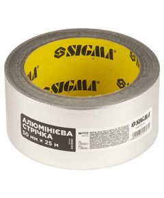 Алюминиевая лента 50мм×25м SIGMA (8429561), фото  | SNABZHENIE.com.ua