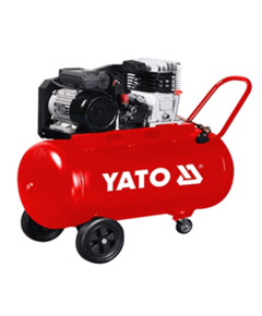 Компрессор YATO 230 В, 2.2 кВт, давление ≤ 8 Бар, 199 л/мин, ресивер 100 л, фото  | SNABZHENIE.com.ua