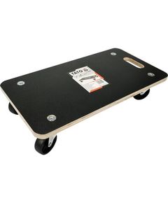 Платформенный візок YATO 575x300x18 мм, 4 колеса, нагрузка 200 кг, фото  | SNABZHENIE.com.ua