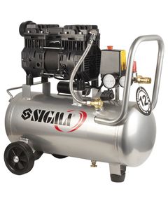 Компрессор 2-цилиндровый безмасляный 1.1 кВт, 24 л, 8 бар, SIGMA, фото  | SNABZHENIE.com.ua