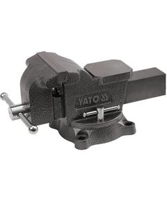 Лещата слесарные поворотные YATO 200 мм с наковальней, 29,5 кг, YT-65049, фото  | SNABZHENIE.com.ua
