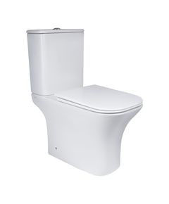 Унитаз-компакт Qtap Presto Quadro безободковый с сиденьем Soft-close, фото  | SNABZHENIE.com.ua