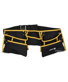 Пояс с 11 карманами для инструментов столяра VOREL из полиэстера; 2 металлических захвата для молотков, фото  | SNABZHENIE.com.ua