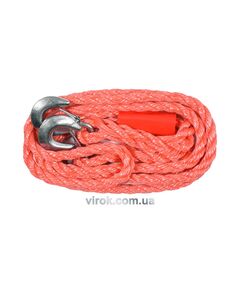 Трос буксирный VOREL 3,5 т с крюком, фото  | SNABZHENIE.com.ua