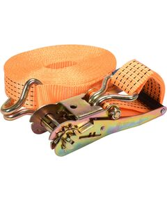 Пас для крепления багажа с трещоткой VOREL: сила натяжения - 2500/5000 daN, 10 м х 50 мм, фото  | SNABZHENIE.com.ua