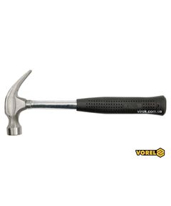 Столярный молоток VOREL с металлической ручкой, m=600 г, фото  | SNABZHENIE.com.ua