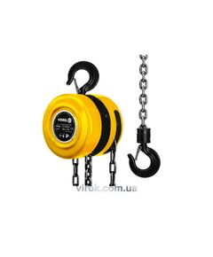 Лебідка ланцюгова VOREL: 2 т, L= 3 м, фото  | SNABZHENIE.com.ua