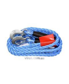 Трос буксирный VOREL 2,5т с крюком, фото  | SNABZHENIE.com.ua