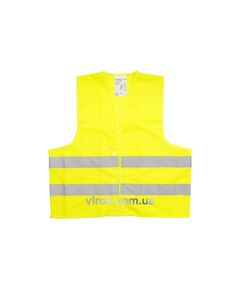 Жилет сигнальний VOREL жовтий, розм. L, фото  | SNABZHENIE.com.ua