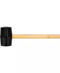 Молоток гумовий VOREL з дерев'яною ручкою, ?=55 мм [12/60], фото  | SNABZHENIE.com.ua