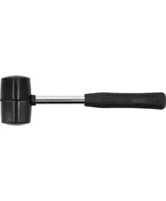 Молоток резиновый VOREL с металлической ручкой, 56 мм, m = 460 г (VO-33657), фото  | SNABZHENIE.com.ua